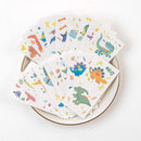 PapaKit Party Dinosaurs 36 Temporary Fake Tattoo Set, 18 Individually Wrapped Sheets | Kids Girls & Boys Birthday Party Favor Gift Reward, Non-Toxic Food Grade Ingredients Safe Removable PapaKit Store