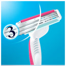 Gillette Venus Simply3 Disposable Razors for Women, 8 Count, Designed for a Close and Comfortable Shave Gillette Venus