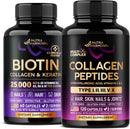 NUTRAHARMONY Biotin, Keratin & Collagen Capsules Infinity Warehouse