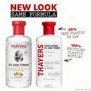 Thayers 2% AHA Exfoliating Toner with Glycolic Acid, Lactic Acid and Witch Hazel, Smoothing and Pore Refining Skin Care for All Skin Types, 12 Fl Oz Infinity Warehouse