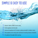Retainer and Denture Cleaner 150 Tablets, 5 Month Supply Cleaning Tablets Denture Cleaners Remove Bad Odors, Plaque, Stains From Night Guards, Mouth Guards, Dental Appliance Lingito