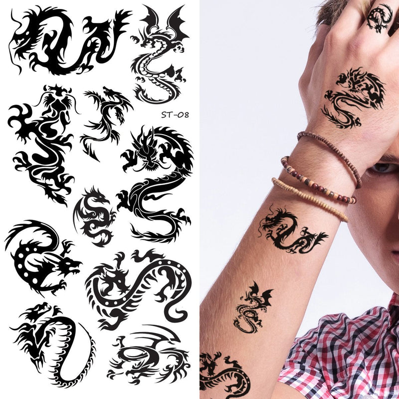 Supperb Temporary Tattoos - Small Dragons (Small Dragons) Supperb