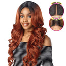Sensationnel Lace Front Wig Empress Natural Deep Part Zaniya (T1B/30) Sensationnel