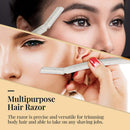 ennva Eyebrow Razor for Women | Dermaplane Facial Razor for Women Face | Hair Trimmer Face Razor for Women Body Use | Multipurpose Facial Hair Removal Disposable Blades Eyebrow Shaper Tool - 6pcs ENNVA