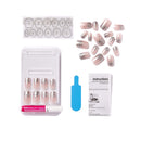Kiss Nails GEL FANTASY- Medium Design Nails w/Adhesive Tabs & Glue (KGN06-TO THE MAX) KISS