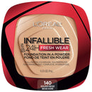 L'Oreal Paris Infallible Fresh Wear Foundation in a Powder, 140 Golden Beige, 0.31 Fl Oz L'Oreal Paris Store