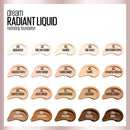 Maybelline Dream Radiant Liquid Medium Coverage Hydrating Makeup, Lightweight Liquid Foundation, Nude, 1 Fl; Oz Maybelline New York