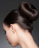 Styla Hair Black Magic Hair Bun Maker 4 Pack (2 Small, 2 Large) Foam Sponge Buns Shaper Accessories Strong Flexible Reusable Bun Twister for Updo’s, Ballet Buns, French Twist, Waves & more! Styla Hair