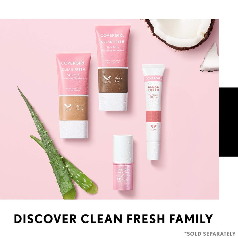 COVERGIRL, Clean Fresh Skin Milk Foundation, Light/Medium, 1 Count COVERGIRL Store