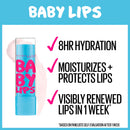 Maybelline New York Dr. Rescue Baby Lips Medicated Lip Balm Makeup, Coral Crave, 0.15 oz Maybelline New York