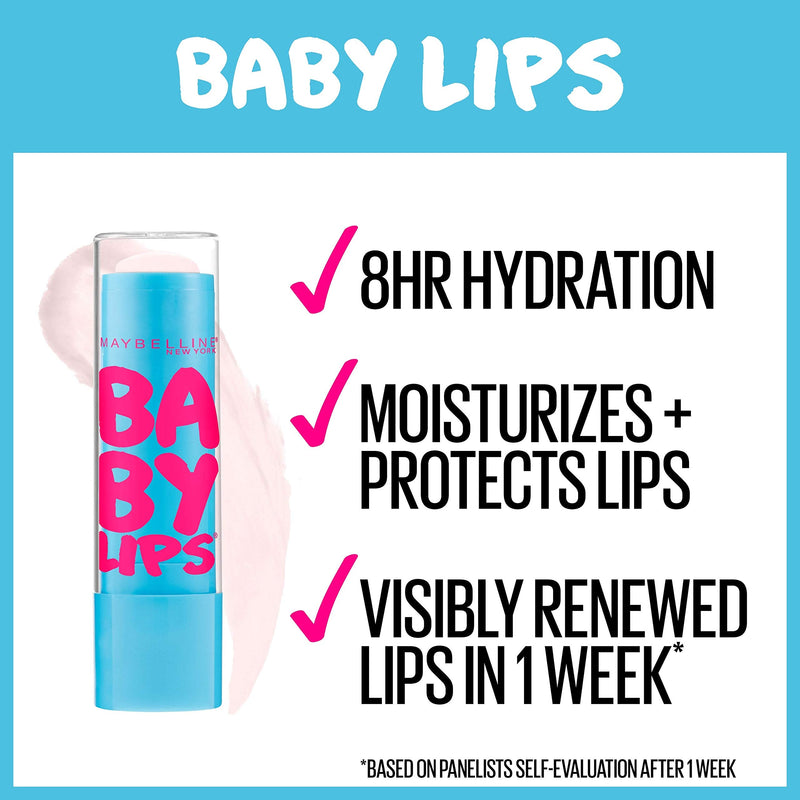 Maybelline New York Dr. Rescue Baby Lips Medicated Lip Balm Makeup, Coral Crave, 0.15 oz Maybelline New York
