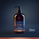 King C. Gillette Beard Wash, Mens Face Wash, 11 oz, Infused with Argan Oil and Avocado Oil to Cleanse Hair and Skin King C. Gillette
