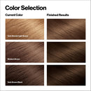 Revlon Total Color Permanent Hair Color, Clean and Vegan, 100% Gray Coverage Hair Dye, 40 Dark Brown, 3.5 oz REVLON