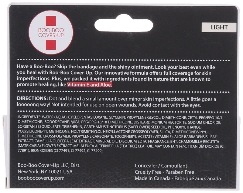 Boo-Boo Cover-Up Concealer, Light, 0.34 Ounce Boo-Boo Cover-Up