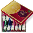 Zenia 12 Pack 100% Natural Ready to Use Henna Paste Hair Color Hair Dye Cones Reddish Brown Color Zenia