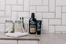 Hello Oral Care Activated Charcoal Whitening Fluoride Toothpaste Twin Pack + BPA-Free Black Toothbrush hello Store