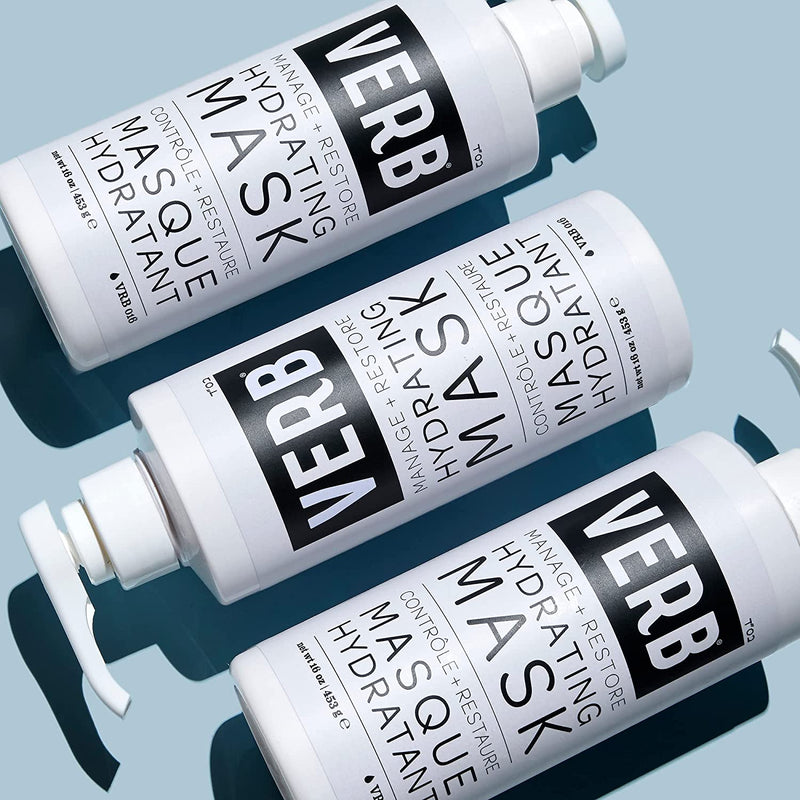 Verb Hydrating Mask, Vegan Deep Conditioning Mask to Manage and Restore Dry Damaged Hair, All Hair Types martinandmark.com