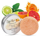 Solid Shampoo Bar, 100% Organic, Plant Based, SLS Free, Vegan, All Hair Types & Body Care | pH Balanced, Plastic Free | Eco Friendly, Safe For Travel (Orange Mood) Naturalist Store