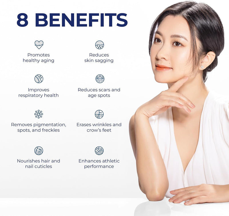 FINE JAPAN Liquid Collagen Supplement with Swallows Nest Best Hyaluron Collagen for Women, Promotes Healthy Aging, Reduces Skin Sagging, Erases Wrinkles, Nourishes Hair & Nail Cuticles - 17.00 Fl Oz Infinity Warehouse