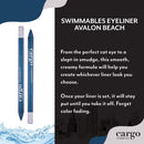 Cargo Cosmetics - Swimmables eyeliner pencil, Longwear, Water Resistant, Smudge-Proof, Avalon Beach Cargo