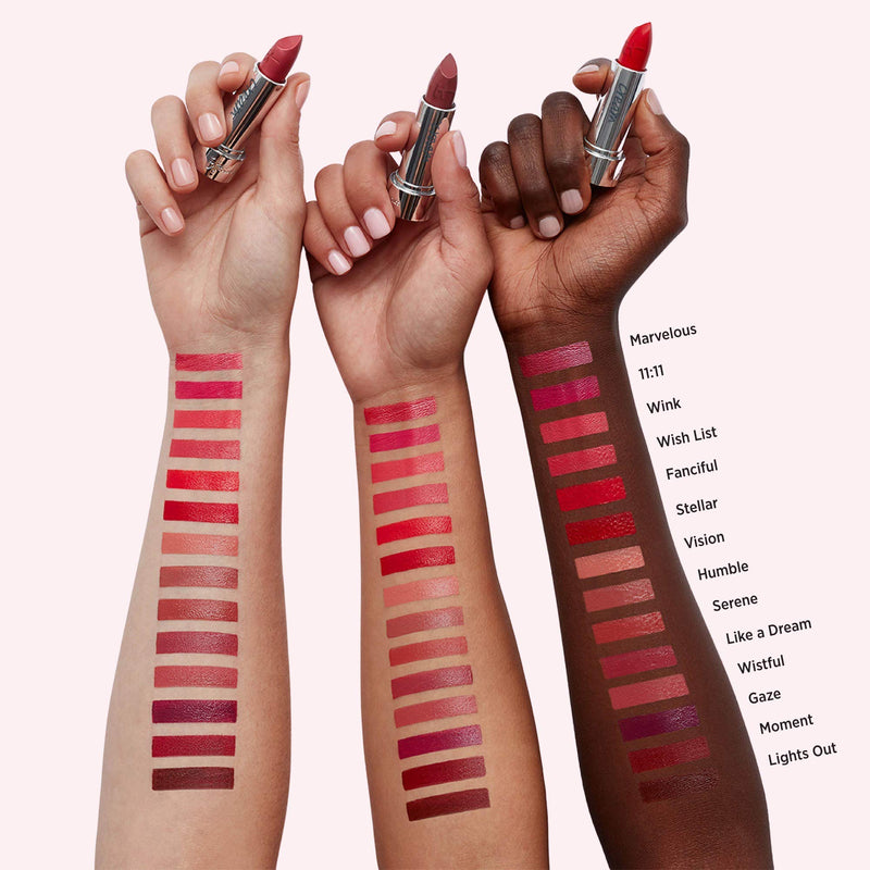 IT Cosmetics Pillow Lips Lipstick, Marvelous - Pearlized Warm Pink with a Cream Finish - High-Pigment Color & Lip-Plumping Effect - With Collagen, Beeswax & Shea Butter - 0.13 oz It Cosmetics