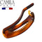 Camila Paris CP2683 French Hair Barrette Clip for Girls Metal Free Closure Tortoise and Crystals, Strong Hold Grip Hair Clips for Women, No Slip Durable Styling Hair Accessories, Made in France Camila