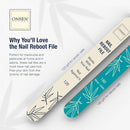 Onsen Japanese Nail File Buffer Sparkle-KIT 1.0, A Free 120/180 Grit Nail File,3-Way Buffer Block, Cuticle Serum with Cuticle Oil in Action-15ml, Optimum Care Series Infinity Warehouse