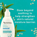 Aveeno Calm + Restore Body Moisturizer Gel for Sensitive Skin, Lightweight Moisturizer to Help Heal Dry Skin with Aloe Vera, Prebiotic Oat and Pro-Vitamin B5, Fragrance Free, 12 OZ Infinity Warehouse
