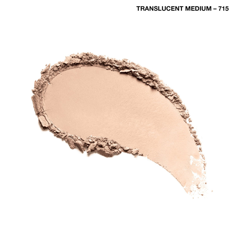 COVERGIRL Smoothers Pressed Powder, Translucent Medium 715, 0.32 Ounce (Packaging May Vary) Powder Makeup with Chamomile COVERGIRL