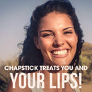 ChapStick Moisturizer Original Lip Balm Tube, SPF 15 and Skin Protectant - 0.15 Oz Chapstick