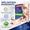 10 Piece V Line Shaping Face Masks – Lifting Hydrogel Collagen Mask with Aloe Vera – Anti-Aging and Anti-Wrinkle Band - Double Chin Reducer Strap - Contouring, Slimming and Firming Face Lift Sheet Stylia Store