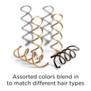 Goody Hair Spin Pin, - Mini Corkscrew Hair Pins for Fast Bun Provides All-Day Hold - Easy and Quick To Use - Pain-Free Hair Accessories for Women, Men, Boys, and Girls, 3 Count (Pack of 1) GOODY