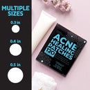 Acne Patches (120 Count) with Tea Tree Oil, Hydrocolloid Pimple Patches for Face - Zit Patch Acne Dots - Cystic Acne Patches Treatment - Pimple Patch with 3 Size Acne Stickers KEYCONCEPTS
