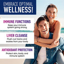 Liposomal Glutathione Supplement 1000MG + 750MG- Glutathione Liposomal with VIT C + Phospholipid Antioxidant Complex - Liver Detox and Immune Support Supplement - 120 Caps - Powder&Liquid Alternative Infinity Warehouse