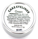 THE ORIGINAL Pure Ziva Matte Forest Emerald Green Wet Dry Pressed Powder Cake Eyeliner Eyeshadow HD Professional, Deep Pigment, No Smudge, Gluten Free, No Animal Testing, Cruelty Free & Vegan Pure Ziva