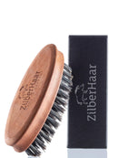 ZilberHaar Beard Oil + Pocket Beard Brush with Stiff Bristles Bundle ZilberHaar