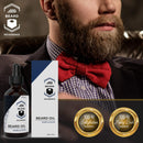 Vanilla Beard Oil – All Natural Leave In Conditioner enhanced with Organic Argan & Jojoba Oils – Large 2oz Size – Softens, Strengthens, & Hydrates for Healthy Beards and Mustaches Beard Reverence