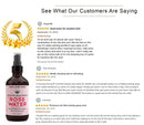 Rose Water for Face & Hair, USDA Certified Organic Facial Toner. Alcohol-Free Makeup Setting Hydrating Spray Mist. 100% Natural Anti-Aging Petal Rosewater by Simplified Skin (4 oz) - 1 Pack Simplified Skin