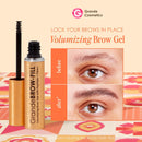 Grande Cosmetics GrandeBROW-FILL Volumizing Brow Gel, Tinted or Clear Eyebrow Mascara, Soft Flexible Hold, Water Resistant Infinity Warehouse