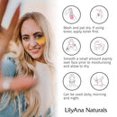 LilyAna Naturals Vitamin C Serum for Face - Face Serum with Hyaluronic Acid and Vitamin E, Anti Aging Serum, Reduces Age Spots and Sun Damage, Promotes Collagen and Elastin - 1oz - 2 Pack LilyAna Naturals