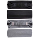 Headband with Buttons for Face Mask Holder Ear Protection Hair Covers for Nurses Doctors Elastic Headbands Sets Non Slip Ear Savers for Masks (D-2black 2gray) Zoldag