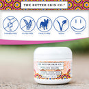 The Better Skin Co. | Lava Magik Face Cleanser/Face Scrub and Facial Mask | Exfoliating French Volcanic Lava | Pore Cleansing, Blackhead Reducing, Skin Tightening Cream | 2 oz The Better Skin Co.
