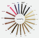 Locsanity 100% Afro Kinky Bulk Human Hair For DreadLocks, Loc Repair, Extensions, Twist, Braids 8" Long (1 Oz) (8", 27 Honey Blonde) Locsanity