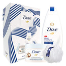 Dove Gift Set Deep Moisture Body Wash 12oz and Crushed Macadamia and Rice Milk Scrub 10.5oz Dove Store