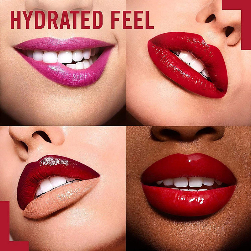 Rimmel London Moisture Renew Lipstick, Mayfair Red Lady, 0.14 Ounce Rimmel