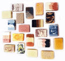 Natural Soap Bar, Luxiny Patchouli Scrub Handmade Body Soap and Bath Soap Bar is a Palm Oil Free Moisturizing Vegan Castile Soap with Essential Oil for All Skin Types Including Sensitive Skin (3 Pack) Luxiny