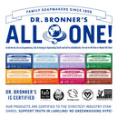 Dr. Bronner’s - Pure-Castile Bar Soap (Peppermint, 5 ounce) - Made with Organic Oils, For Face, Body and Hair, Gentle and Moisturizing, Biodegradable, Vegan, Cruelty-free, Non-GMO Dr. Bronner's