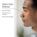Men’s Dark Circle Defense (1 oz.): Anti-Aging Korean Formulated Eye Cream Treatment - Reduce Fine Lines, Wrinkles, Eye Bags, Dark Circles - Experience a Rejuvenated Complexion - Achieve Your Best Look Lumin