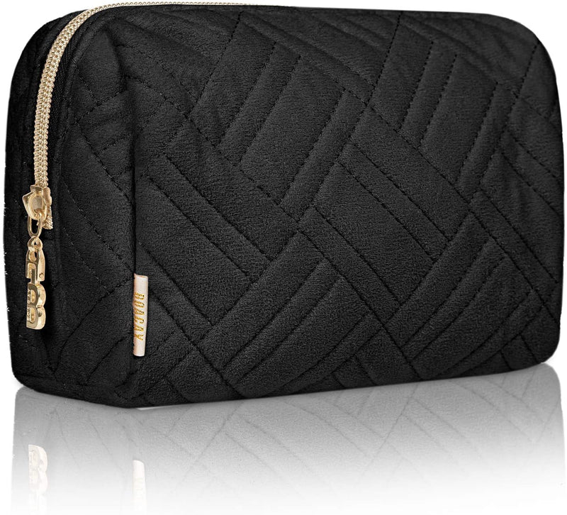 Cosmetic & Toiletry Bag, Zippered Makeup Pouch for Women & Girls, Travel Cute Organizer Suitable for Purse, Versatile Bag with Multiple Compartments for Makeup, Toiletries, Pencils, Accessories BOACAY Store