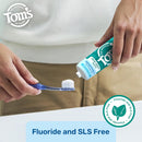 Tom's of Maine Rapid Relief Plus Sensitive Teeth Toothpaste, Fluoride Free, Gentle Mint, 4.5 Oz, 3 Pack, Clinically Proven Enamel Safe, Builds Arginine and Calcium Shield Around Teeth Infinity Warehouse